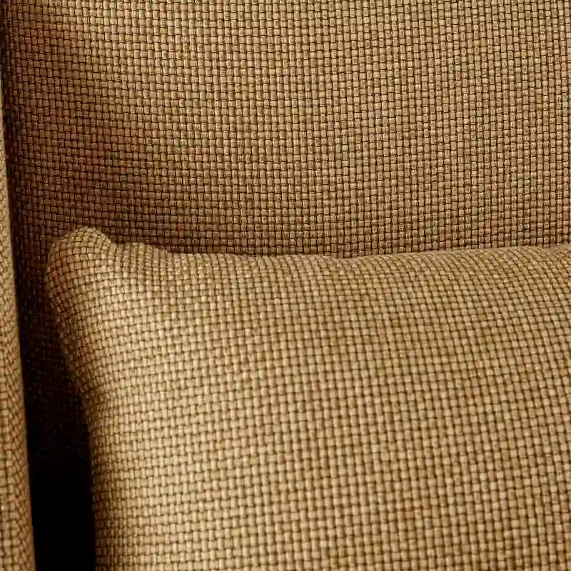 Fauteuil une place jaune moutarde / couleur pacane