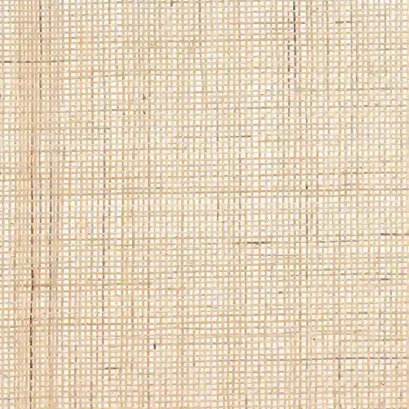 Tête de lit bohème en rotin naturel marron/noir, grand lit, 1 personne