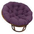 Coussin réversible pour fauteuil Papasan tufté, 122 cm - coloris : raisin / indigo / rouge / bleu roi / épicé / gris acier / coucher de soleil / rose bubble gum