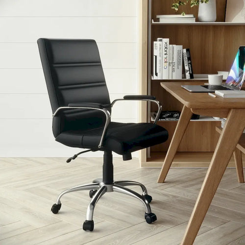 Mid-back LeatherSoft Executive Swivel Office Chair