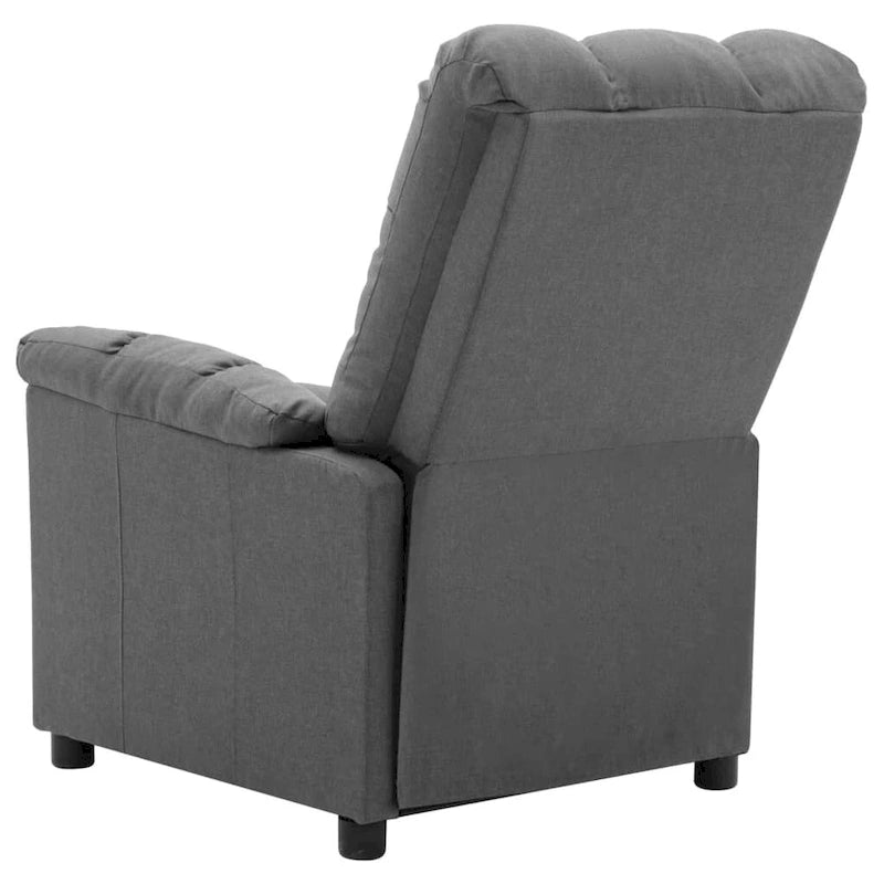 Fauteuil inclinable électrique en tissu Crème / Marron / Gris foncé / Noir / Gris-beige, 1 place