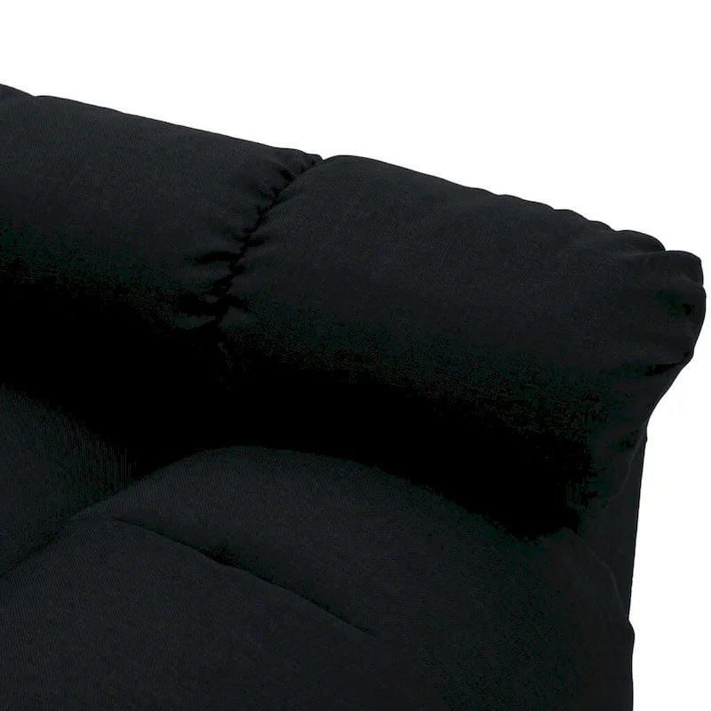 Fauteuil inclinable électrique en tissu Crème / Marron / Gris foncé / Noir / Gris-beige, 1 place