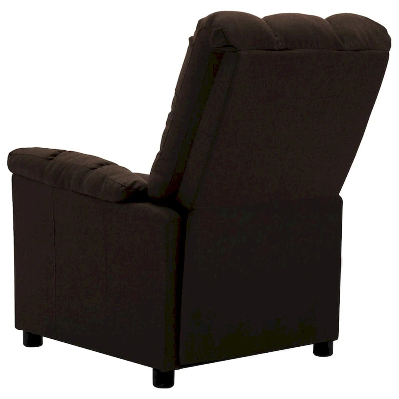 Fauteuil inclinable électrique en tissu Crème / Marron / Gris foncé / Noir / Gris-beige, 1 place